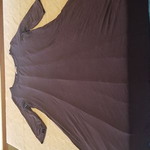 Women's XXL purple long sleeve dress